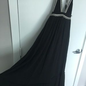 Free people black maxi dress